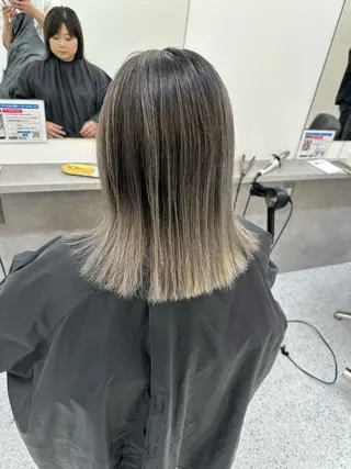 ミディアム カラー ヘアアレンジ 久米 治仁のヘアスタイル
