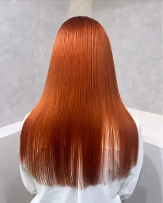 ロング カラー 韓国ヘア🇰🇷透明 感カラー/yui💞のヘアスタイル