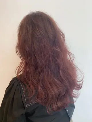 セミロング 透明感/オリーブ/ グレージュ/YUKAのヘアスタイル