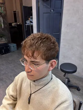 メンズ 艶髪/縮毛矯正 /hikaruのヘアスタイル