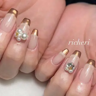 ミディアム ネイル richeri beautyのネイルデザイン