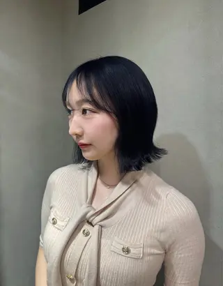 ショート カラー Rena/ショート /ワンホンヘアのヘアスタイル