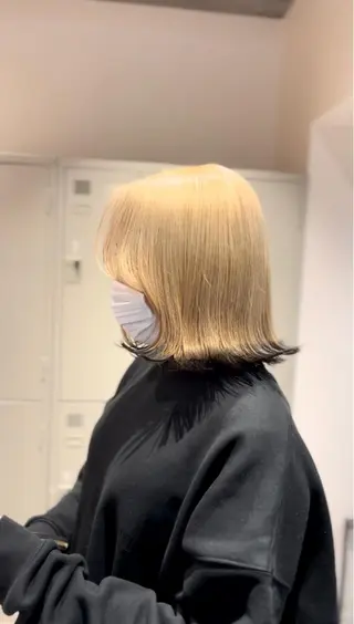 ミディアム 🌈モテ色 村上のぶきのヘアスタイル