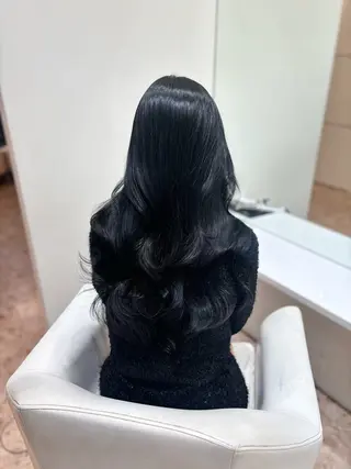 ロング カラー 艶カラー/レイヤー️ 🩵miku🩵のヘアスタイル