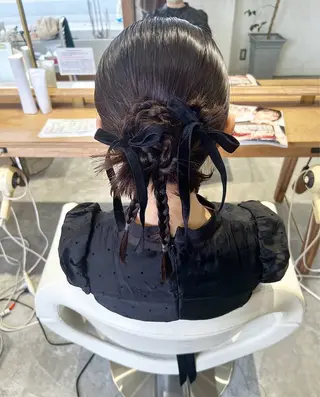 ヘアアレンジ フラム所属・WATANABE MISAKIのヘアスタイル