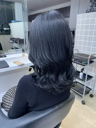 ミディアム 【美容室が苦手な方 専問美容室】MIHOのヘアスタイル