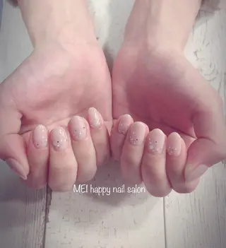 ネイル 北浦和 自爪育成ケアのネイルデザイン