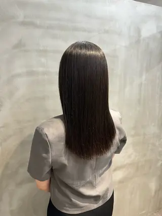 セミロング A.Ｍ.hair所属・レイヤーカット/ 髪質改善/福本凌のヘアスタイル