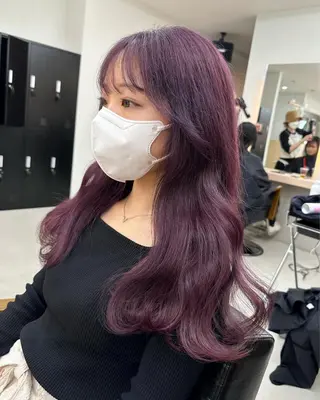 ロング カラー 𝐑𝐲𝐮𝐤𝐢 【店長】ALEAPのヘアスタイル