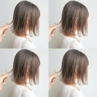 ショート カラー パーマ iplus✴ まつげ、眉毛、耳つぼのマツエク・マツパデザイン