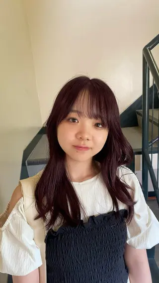 ロング 🎀盛れる韓国ヘア Yuto🎀のヘアスタイル