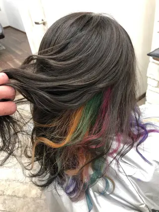 ミディアム Terrace阿倍野所属・ヘアセット 野中のヘアスタイル