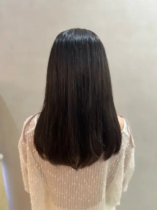 カラー 艶髪🥣透明感カラー 🫧前田奈津実のヘアスタイル