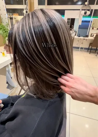 ミディアム カラー はだゆうき @hadadan08のヘアスタイル