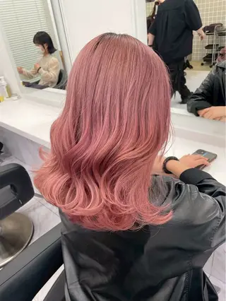 セミロング 🫧韓国/似合わせ ボブRION🫧のヘアスタイル