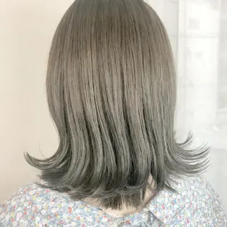 ミディアム カラー メンズ限定クーポン シェアサロン博多のヘアスタイル