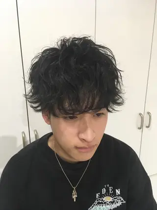 パーマ メンズ giinii所属・横浜縮毛矯正 ☆渋谷良太のヘアスタイル