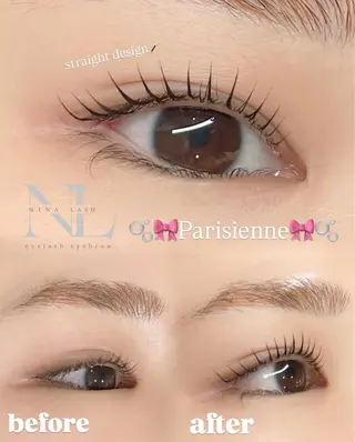 マツエク・マツパ Nina Collection所属・Nina Lash 新城のマツエク・マツパデザイン