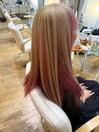 ロング カラー CO&CO HAIR所属・山本 瑠華のヘアスタイル