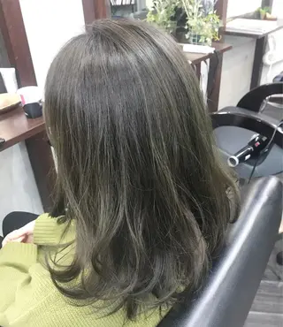 セミロング カラー cocoru所属・＊横浜駅＊ 金子 誠也のヘアスタイル