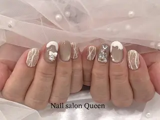 ネイル ネイルサロンクイーン 東京/新宿/大久保のネイルデザイン