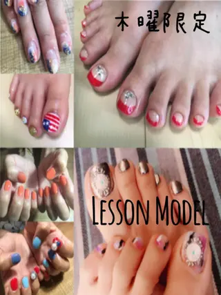 ネイル ツメトマツゲ .のネイルデザイン