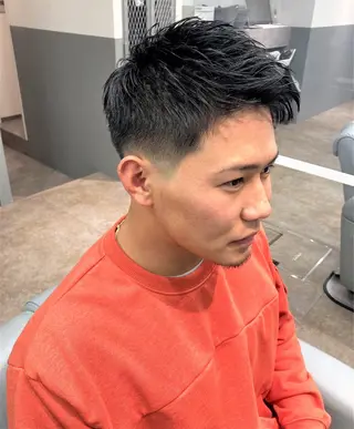 ショート BARBER BROS 長堀橋店所属・奥 圭人｜メンズスタイルのヘアスタイル