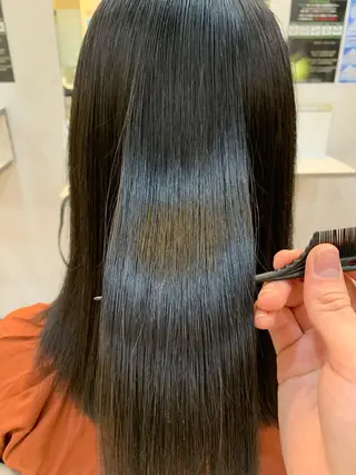 ロング カラー パーマ&髪質改善職人 稲本　来耶のヘアスタイル