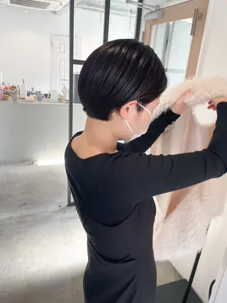 ショート カラー Takuma Suzuki中目黒のヘアスタイル