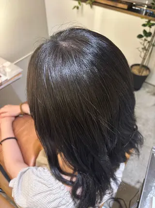ロング カラー あずま みはなのヘアスタイル