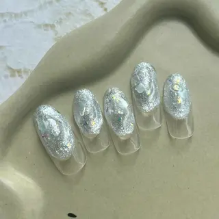 ネイル ⭐︎休業中の練習⭐︎ JNA認定講師髙橋のネイルデザイン