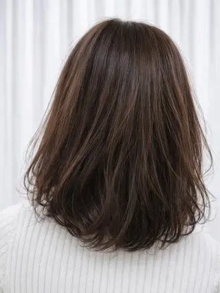 ミディアム カラー 中原由貴 /WILLOW京橋のヘアスタイル