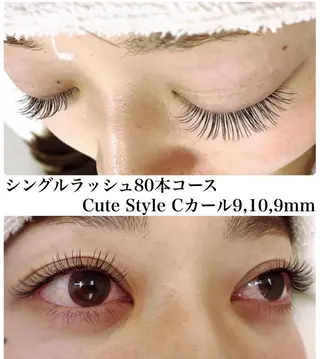 マツエク・マツパ eyelashsalon  Toe所属・Toe Hitomiのマツエク・マツパデザイン