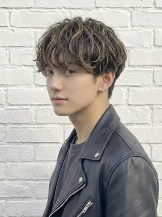 ショート メンズ 池袋@パーマ 本多のヘアスタイル