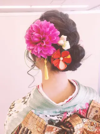 ヘアアレンジ La Sente東 寿恵のヘアスタイル