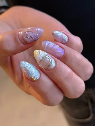 ネイル 3dパーツ/流行り 👧shushu❤️のネイルデザイン