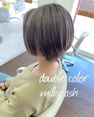 ショート GLAD 萩原のヘアスタイル