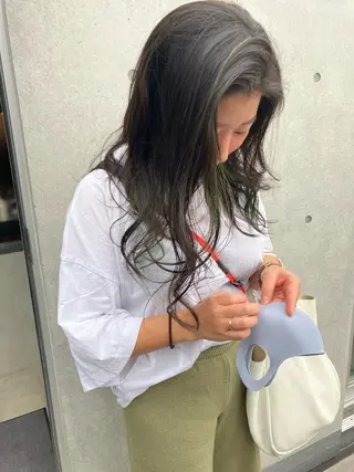 ロング 似合わせカットカラー 👩MINAのヘアスタイル
