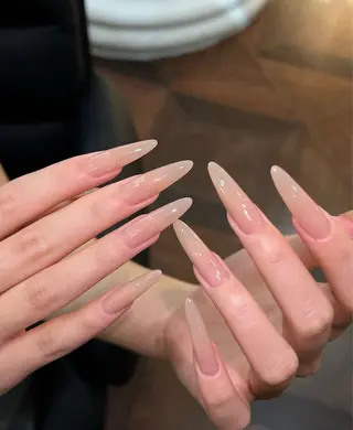 ロング カラー Lily 💅のネイルデザイン