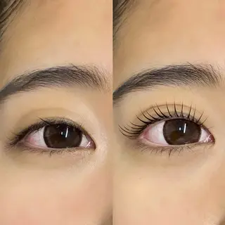 マツエク・マツパ 小笠原🩰 垢抜け眉/束感まつげのマツエク・マツパデザイン