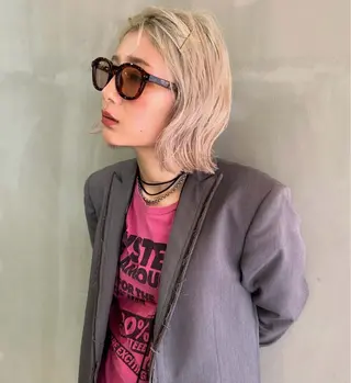 カラー カットモデル/カラー rionのヘアスタイル