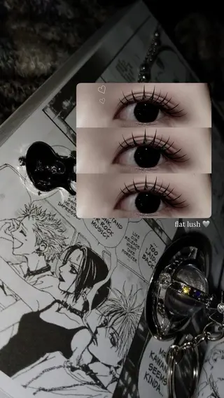 マツエク・マツパ Aimi /似合わせ 束感まつげ🖤のマツエク・マツパデザイン