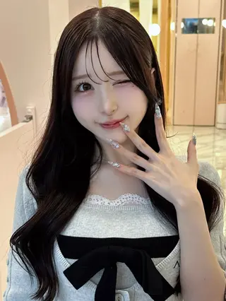 ロング カラー リルミーミュエナ💎 大須/矢場町/上前津のヘアスタイル