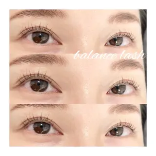 マツエク・マツパ BALANCE LASHのマツエク・マツパデザイン