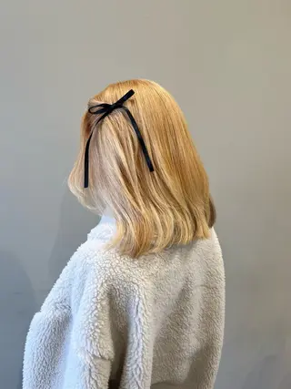 ミディアム tim hair所属・山田 優香のヘアスタイル