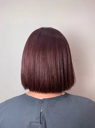 ショート 縮毛矯正&髪質改善/ きょうの🐺のヘアスタイル