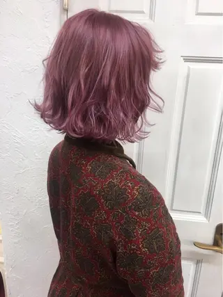 ショート カラー ピンクベージュ/新潟 万代/高橋桃葉🍑のヘアスタイル