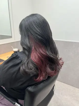 ロング カラー GO TODAY SHAiRE SALON所属・𝒢𝒾𝓇𝓁𝓎 ⑅　𝓎𝓊𝓀𝒶のヘアスタイル