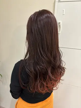 ロング 大船/ハイライト Kananiのヘアスタイル