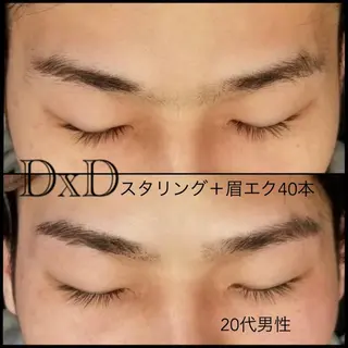 メンズ マツエク・マツパ DxD ディーディのネイルデザイン